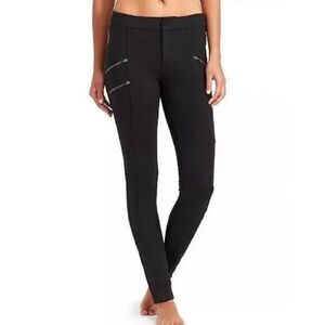 Athleta Black Pants Women’s Size 6 Stretch Zip Pocket Activewear